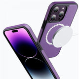 X-Level iPhone 15 Pro Max Cover Kunstlæder MagSafe Sort