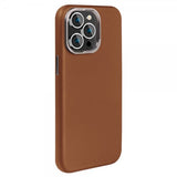 X-Level iPhone 15 Pro Max Cover Lædertekstur MagSafe Brun