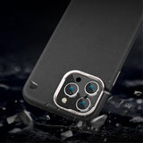 X-Level iPhone 15 Pro Cover Lædertekstur MagSafe Grå