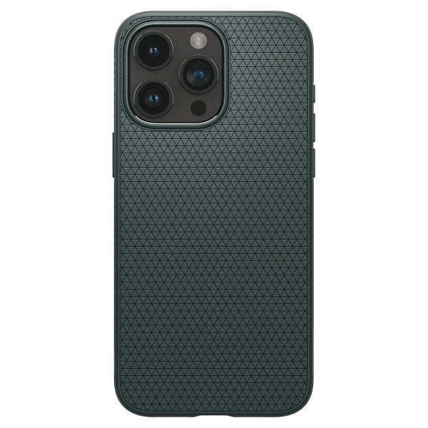 Spigen iPhone 15 Pro Max Cover Liquid Air Abyss Green