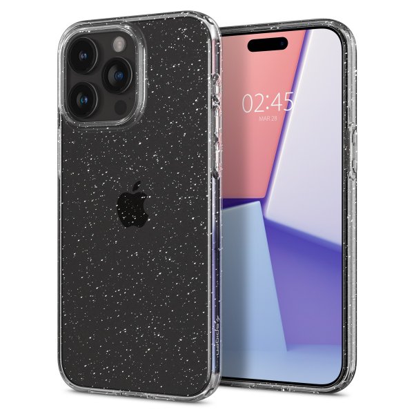 Spigen iPhone 15 Pro Max Cover Liquid Crystal Glitter Crystal Quartz