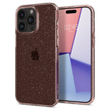 Spigen iPhone 15 Pro Max Cover Liquid Crystal Glitter Rose Quartz