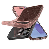 Spigen iPhone 15 Pro Max Cover Liquid Crystal Glitter Rose Quartz