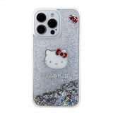 Hello Kitty iPhone 15 Pro Max Cover Liquid Glitter Gennemsigtig