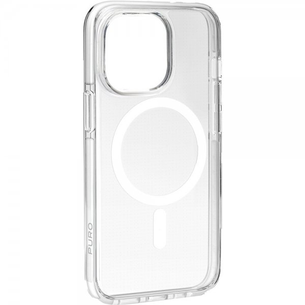 Puro iPhone 15 Pro Max Cover LITE MAG Pro Transparent