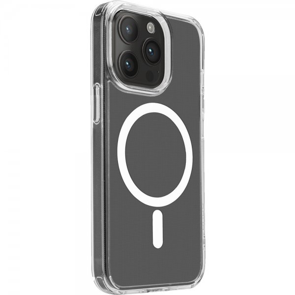 Puro iPhone 15 Pro Max Cover LITE MAG Transparent