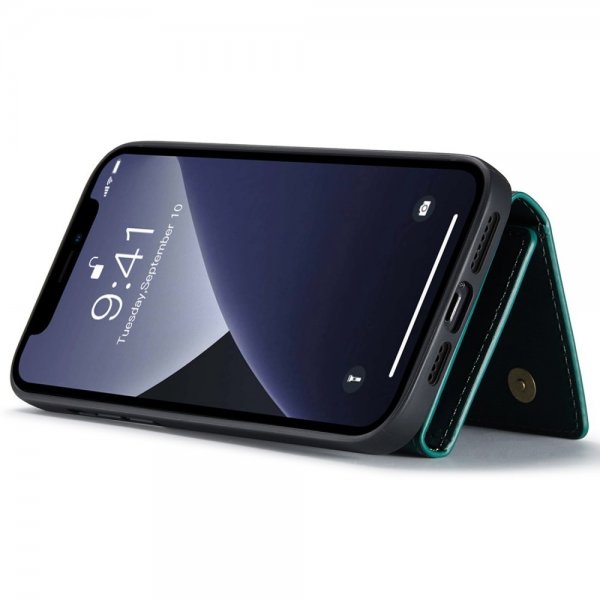 Dg.Ming iPhone 15 Pro Max Cover M1 Series Aftagelig Kortholder Grøn