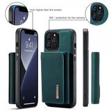 Dg.Ming iPhone 15 Pro Max Cover M1 Series Aftagelig Kortholder Grøn