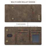 Dg.Ming iPhone 15 Pro Max Cover M2 Series Aftagelig Kortholder Kaffe