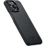 Pitaka iPhone 15 Pro Max Cover MagEZ Case 4 Sort/Grå Twill