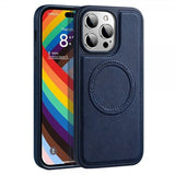 X-Level iPhone 15 Pro Max Cover MagSafe Denim Jakke Blå