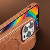 X-Level iPhone 15 Pro Max Cover MagSafe Denim Jacket Grøn
