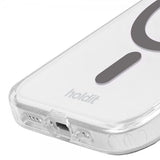 Holdit iPhone 15 Pro Max Cover MagSafe Case Space Gray Klar