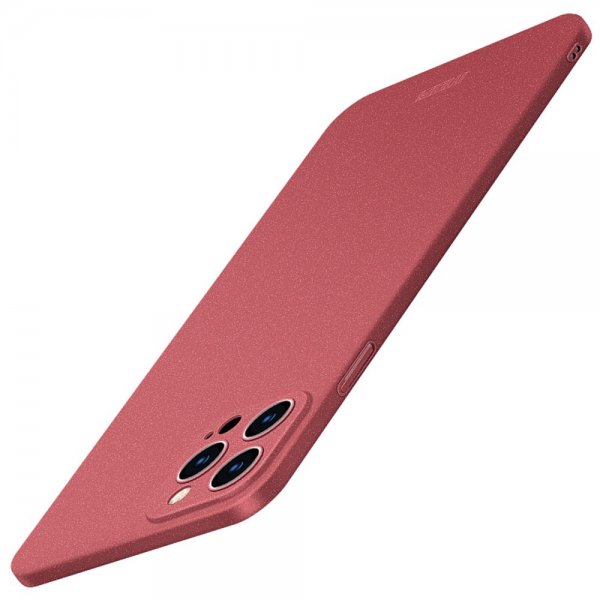 Mofi iPhone 15 Pro Max Cover Mat Shield Rød