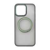 Rvelon iPhone 15 Pro Max Cover Roterbart MagSafe Stativ Grøn