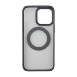 Rvelon iPhone 15 Pro Max Cover Roterbart MagSafe Stativ Mat Sort