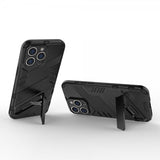 iPhone 15 Pro Max Cover med Stativ Sort