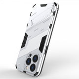 iPhone 15 Pro Max Cover med Stativ Hvid