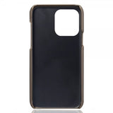 iPhone 15 Pro Max Cover med to Kortlommer Grå