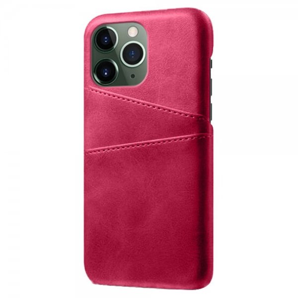 iPhone 15 Pro Max Cover med to Kortlommer Magenta