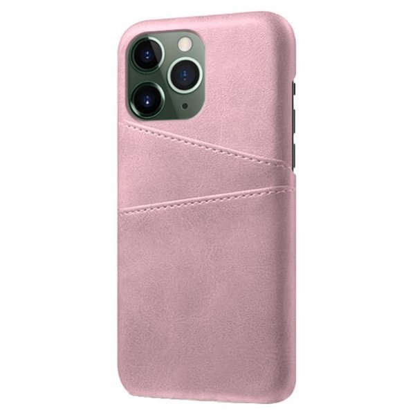 iPhone 15 Pro Max Cover med to Kortlommer Roseguld