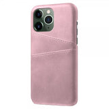 iPhone 15 Pro Max Cover med to Kortlommer Roseguld