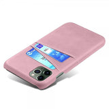 iPhone 15 Pro Max Cover med to Kortlommer Roseguld
