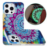 iPhone 15 Pro Max Cover Motiv Blå Mandala
