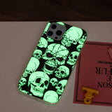 iPhone 15 Pro Max Cover Motiv Dødningehoveder