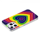 iPhone 15 Pro Max Cover Motiv Hjerte-mønster