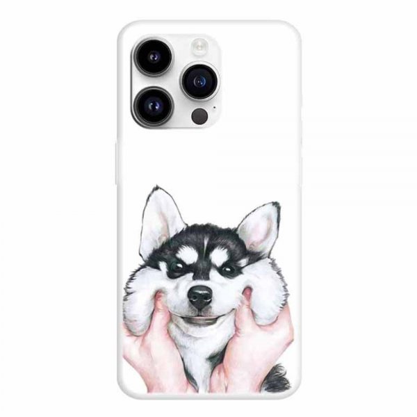 iPhone 15 Pro Max Cover Motiv Husky