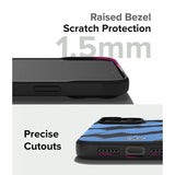 Ringke iPhone 15 Pro Max Cover Onyx Design Blue Brush