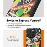 Ringke iPhone 15 Pro Max Cover Onyx Design Sticker