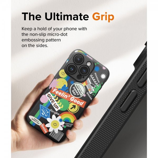 Ringke iPhone 15 Pro Max Cover Onyx Design Sticker