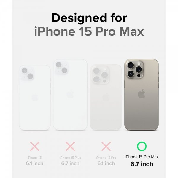 Ringke iPhone 15 Pro Max Cover Onyx Navy