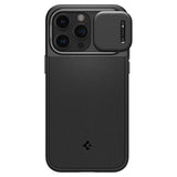 Spigen iPhone 15 Pro Max Cover Optik Armor MagFit Sort