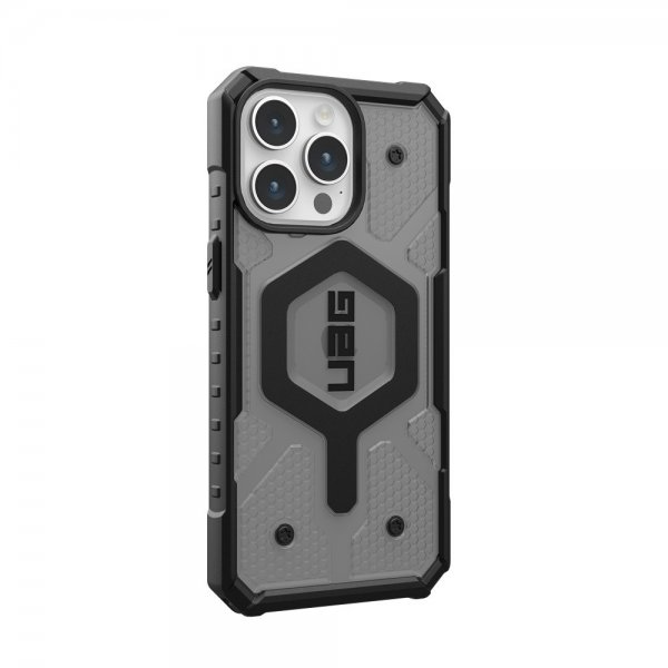 Urban Armor Gear (UAG) iPhone 15 Pro Max Cover Pathfinder MagSafe Ash