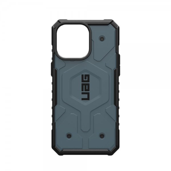 Urban Armor Gear (UAG) iPhone 15 Pro Max Cover Pathfinder MagSafe Cloud Blue