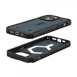 Urban Armor Gear (UAG) iPhone 15 Pro Max Cover Pathfinder MagSafe Cloud Blue