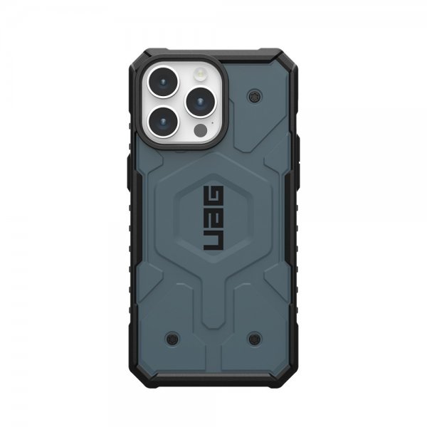 Urban Armor Gear (UAG) iPhone 15 Pro Max Cover Pathfinder MagSafe Cloud Blue