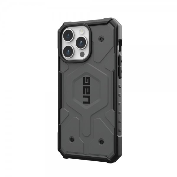 Urban Armor Gear (UAG) iPhone 15 Pro Max Cover Pathfinder MagSafe Sølv