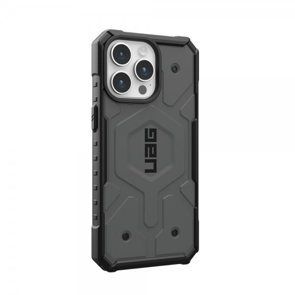 Urban Armor Gear (UAG) iPhone 15 Pro Max Cover Pathfinder MagSafe Sølv