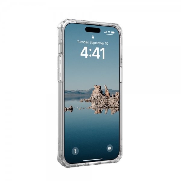 Urban Armor Gear (UAG) iPhone 15 Pro Max Cover Plyo MagSafe Ice Guld