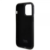 Karl Lagerfeld iPhone 15 Pro Max Cover Rhinestone Sort