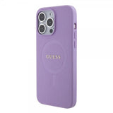 Guess iPhone 15 Pro Max Cover Saffiano MagSafe Lilla