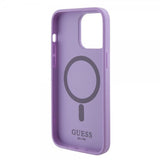 Guess iPhone 15 Pro Max Cover Saffiano MagSafe Lilla