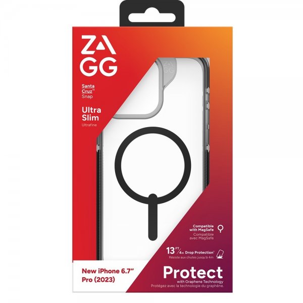 ZAGG iPhone 15 Pro Max Cover Santa Cruz Snap Sort