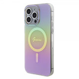 Guess iPhone 15 Pro Max Cover Script MagSafe Pink