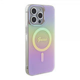 Guess iPhone 15 Pro Max Cover Script MagSafe Pink