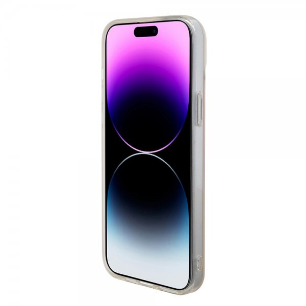 Guess iPhone 15 Pro Max Cover Script MagSafe Pink